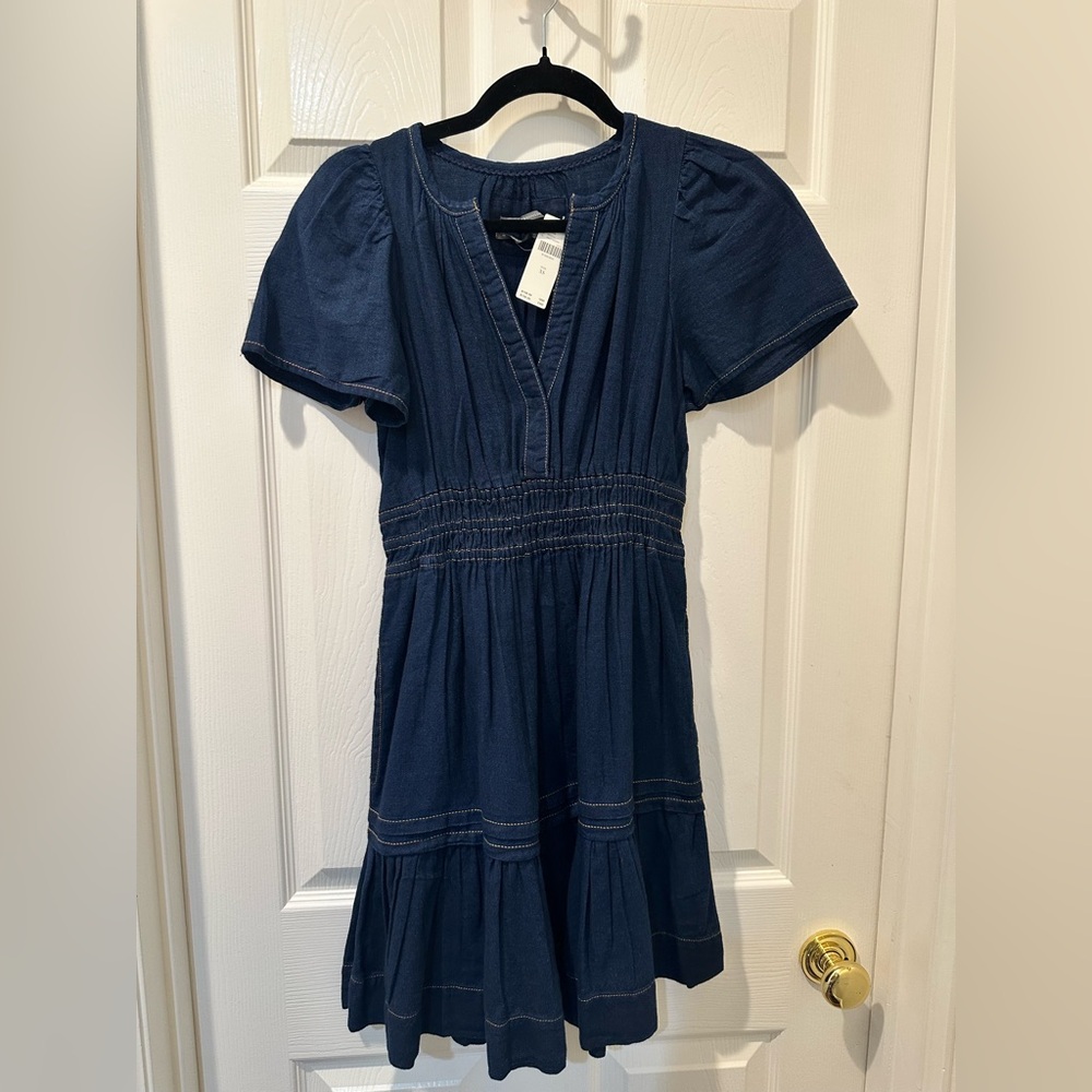Anthropologie Somerset Denim Dress